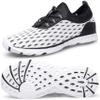 DOUSSPRT Women's Water Shoes Quick Drying Sports Aqua Shoes White Size 7 view 1