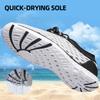 DOUSSPRT Women's Water Shoes Quick Drying Sports Aqua Shoes White Size 5.5 view 4