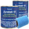 Durabak-18 Non-Skid Boat Deck Paint - Trusted by the US Navy - Non-Slip Marine Liner DIY Floor Paint Coating for Boats - One-Part Application (Cream, 2 Quarts - 30sq.ft) view 1