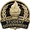 1" Student Government Pin, Enamel Student Government Lapel Pin, Great Education Awards 30 Pack Prime view 1