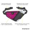 Amphipod Profile-Lite 20 Bottle Pack, Runners Waist & Hydration Belt, 5K/10K, Endurance & Ultra Running, Men & Women (20 oz.) - Sangria - 20 oz view 2