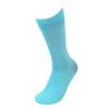 Feraricci Solid Color Polyester Socks for Men, Casual and Formal Attire Mid Rise Mens Crew Socks - Turquoise view 1