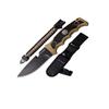 Tac-Force Fixed 4.5 in Blade Tan Rubber Handle view 1