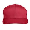 Team 365 by Yupoong Youth Zone Performance Cap OS SPORT RED view 1
