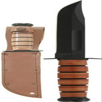 KA-BAR, Single Mark, Brown, Overall Length: 11.875"
