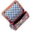 Nal Sur Luxury Italy Brand Ethnic Flower Print Bag Leather Lady Handbag Women's Colorful Shoulder Bag view 3