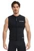 Lemorecn Mens Wetsuits Top Premium Neoprene 3mm Zipper Diving Vest (2095black3XL) view 1