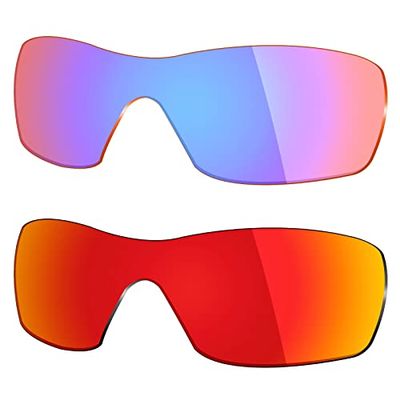 Mryok 2 Pair Polarized Replacement Lenses for Oakley Dart Sunglass - Options