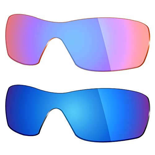 Mryok 2 Pair Polarized Replacement Lenses for Oakley Dart Sunglass - Options
