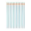 SHARROW 30 Aluminum Arrow with Blue Arrow Shaft & 100 Grain Field Points for Target Practice(500 Spine) (12) view 2