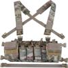 Chest Rig Airsoft Hunting Vest Molle Pouch Simple Military Tactical Vest with Magazine Pouch-(CP) view 1