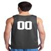 Custom Basketball Reversible Jersey Both Sides - Numbers Only On Back of Both Sides (XXXX-Large, Iron Grey) view 1