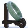 2.30"(58.7mm) China Certified Grade A Nature Hisui Jadeite Jade Light Green Women's Bangle Bracelets 9400 view 2