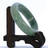 2.30"(58.7mm) China Certified Grade A Nature Hisui Jadeite Jade Light Green Women's Bangle Bracelets 9400 view 3
