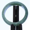 2.30"(58.7mm) China Certified Grade A Nature Hisui Jadeite Jade Light Green Women's Bangle Bracelets 9400 view 4