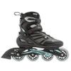 Rollerblade Zetrablade Women's Adult Fitness Inline Skate, Black and Light Blue, Performance Inline Skates view 4