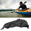 Wbestexercises Kayak Skirt Cover, Adjustable Nylon Kayak Spray Skirt, Gray view 2