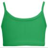 Made in USA Little Girls Bikini Top for Girls UPF50+ Sun Protection Toddler Bathing Suit Rash Guard for Beach Pool Swimwear, Elf, 2T view 1