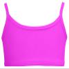 Made in USA Little Girls Bikini Top for Girls UPF50+ Sun Protection Toddler Bathing Suit Rash Guard for Beach Pool Swimwear, Deep Purple, 4T view 1