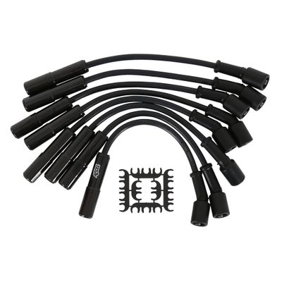 ACCEL 9059CK Extreme 9000 Spark Plug Wire Set Black Ceramic Boot