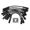 ACCEL 9059CK Extreme 9000 Spark Plug Wire Set Black Ceramic Boot view 1