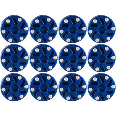 TronX Roller Hockey Puck (12-Pack) (Blue)