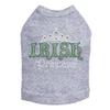 Irish Princess - Bling Rhinestone St Patrick Day Dog Shirt, XL Heather Gray view 1