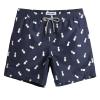 maamgic Mens Swim Trunks Quick Dry Swim Shorts with Mesh Lining Funny Swimwear Bathing Suits 7inch Pineapple Navy XX-Large view 1