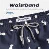 maamgic Mens Swim Trunks Quick Dry Swim Shorts with Mesh Lining Funny Swimwear Bathing Suits 7inch Pineapple Navy XX-Large view 3