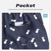 maamgic Mens Swim Trunks Quick Dry Swim Shorts with Mesh Lining Funny Swimwear Bathing Suits 7inch Pineapple Navy XX-Large view 4