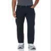 Amazon Essentials Men's Straight Fit 5-Pocket Stretch Twill Pants, Black, 42W x 29L view 1
