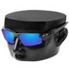 OOWLIT Replacement Lenses Compatible with Oakley Flak 2.0 OO9295 59mm Sunglass Ice Polarized view 3