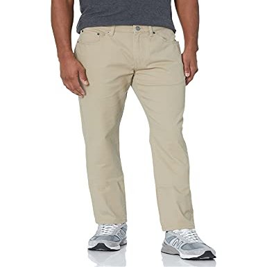 Amazon Essentials Men's Standard Skinny-Fit 5-Pocket Stretch Twill Pant, Khaki 29W x 28L