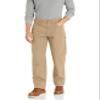 Amazon Essentials Men's Relaxed-Fit Carpenter Utility Pant with Tool Pockets - Discontinued Colors, Khaki Brown, 31W x 34L view 1