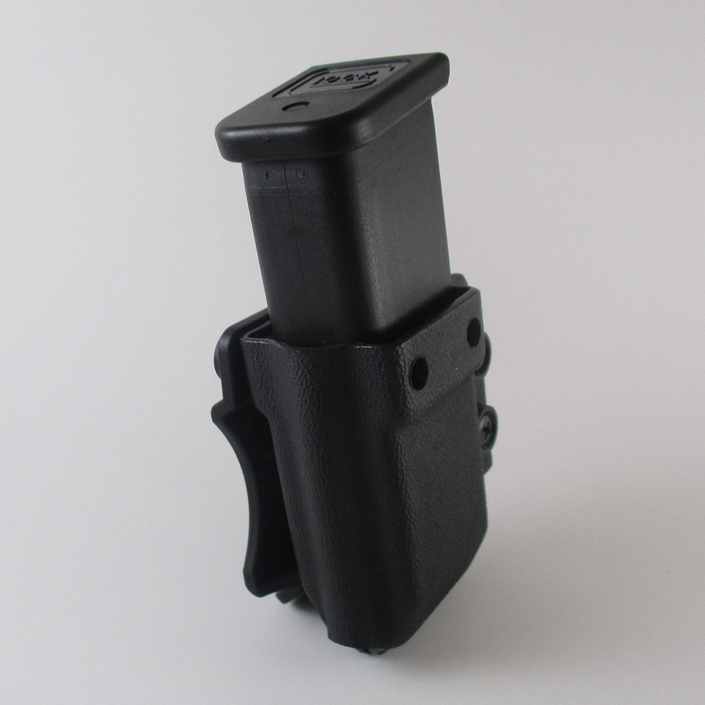 Silverback Defense Universal 9mm / .40cal Double Stack Kydex Mag Carrier fits Glock, Sig Sauer, Smith & Wesson, Springfield and Many More ** Also Glock 43 **