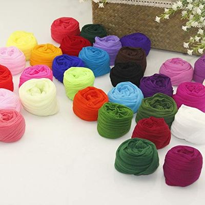ShineBear 10PCS Multicolor Single Color Nylon Flower Stocking Making Accessory