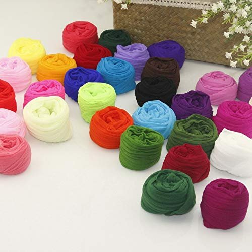 ShineBear 10PCS Multicolor Single Color Nylon Flower Stocking Making Accessory