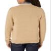 Amazon Essentials Men's Cotton Cardigan Sweater, Camel Heather, Small view 3