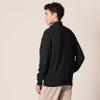 Amazon Essentials Men's Full-Zip Cotton Sweater, Black, Medium view 2