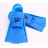 MIFXIN Snorkel Swim Fins Flippers for Men Women Kids Adults Snorkeling Swimming Diving Training Short Blade Fins Flippers (Pure Blue, XS) view 3