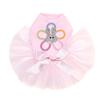 Flower Bunny - Bling Rhinestone Easter Dog Tutu Dress, 3XL Pink view 1