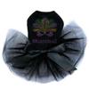 Mardi Gras with Mask - Marti Gras Rhinestone Dog Tutu Dress view 1