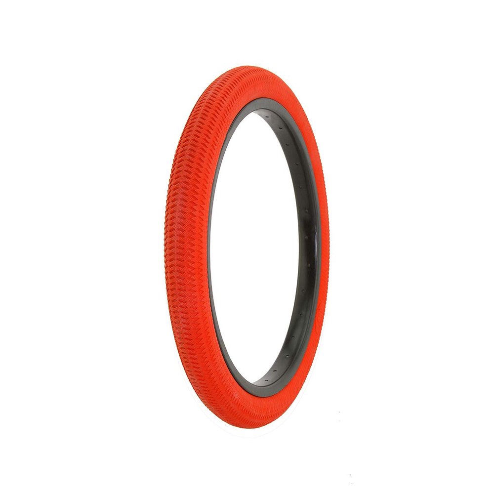 Alta Bicycle Tire Duro 18" x 1.95" Bike Tire Full Thread, Multiple Colors (Red)