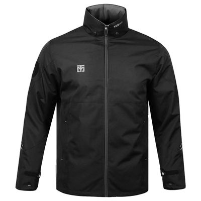 MOOTO Korea Taekwondo Clothing Top S2 Wing Jacket Black White 2 Colors MMA Martial Arts Team Uniform (1. Black, 160(150cm-160cm or 4.92ft-5.24ft))