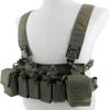 Chest Rig Airsoft Hunting Vest Molle Pouch Simple Military Tactical Vest with Magazine Pouch-(OD) view 2
