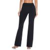 HISKYWIN Side Pockets Yoga Pants 4 Way Stretch Tummy Control Workout Running Pants, Long Bootleg Flare Pants HF201-Black-L view 4