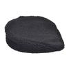 AlveyTech Black Universal Fleece Seat Cover for Bike & Scooter Seats view 1