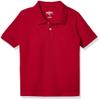 Osh Kosh Little Boy's Short Sleeve Uniform Polo Shirt, Ruby, 4 view 1