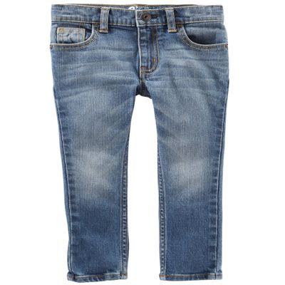 OshKosh B'Gosh boys Skinny Jeans, Indigo Bright, 10 US