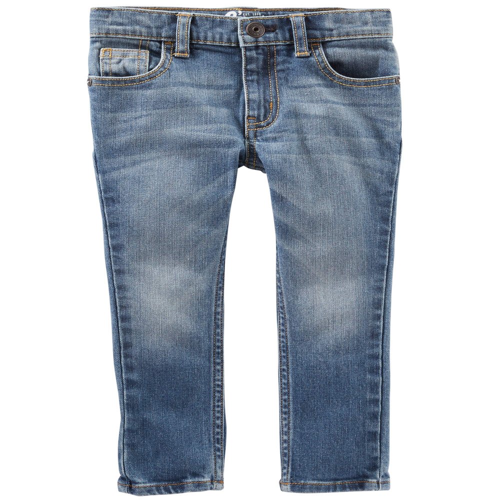 OshKosh B'Gosh boys Skinny Jeans, Indigo Bright, 10 US